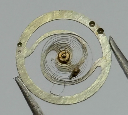 RL 7013 Balance Wheel Complete And Spring 10 1/2’’’ 1367 Watch Movement Parts