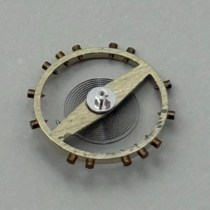 FHF 70 Balance Wheel Complete And Spring  10½’’’ 201 M Watch Movement Parts NOS