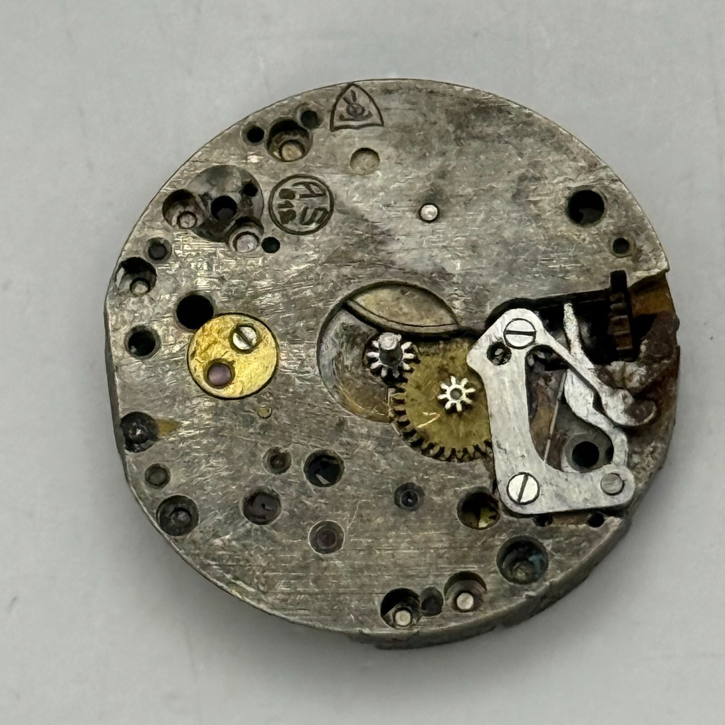 19.7mm Vintage AS 612 A Schild Swiss Manual Wind Watch Movement PARTS REPAIR