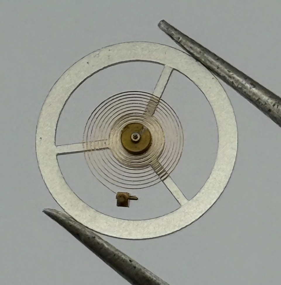 EB 8800 Balance Wheel Complete And Spring 12’’’ 1309 Watch Movement Parts NOS