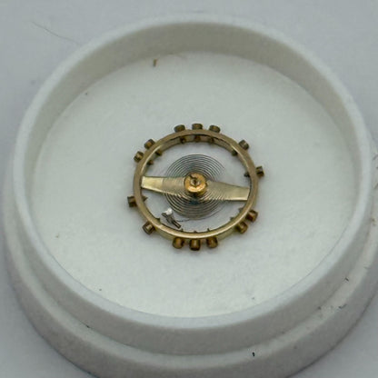 AS 1677 Balance Wheel Complete And Spring Inca 1224 M Watch Movement Parts NOS