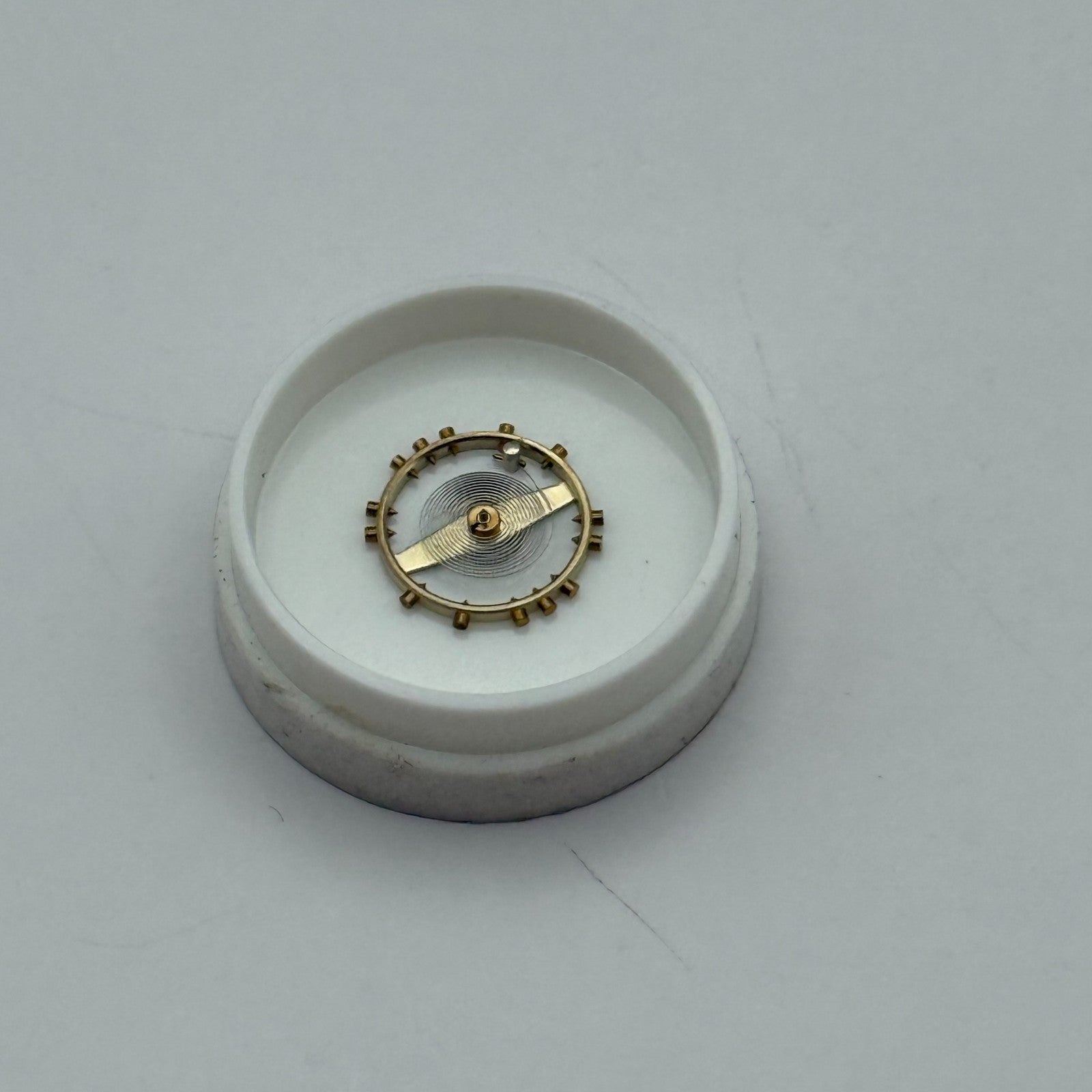 AS 970 Balance Wheel Complete And Spring 8¾''' 27 M Watch Movement Parts NOS