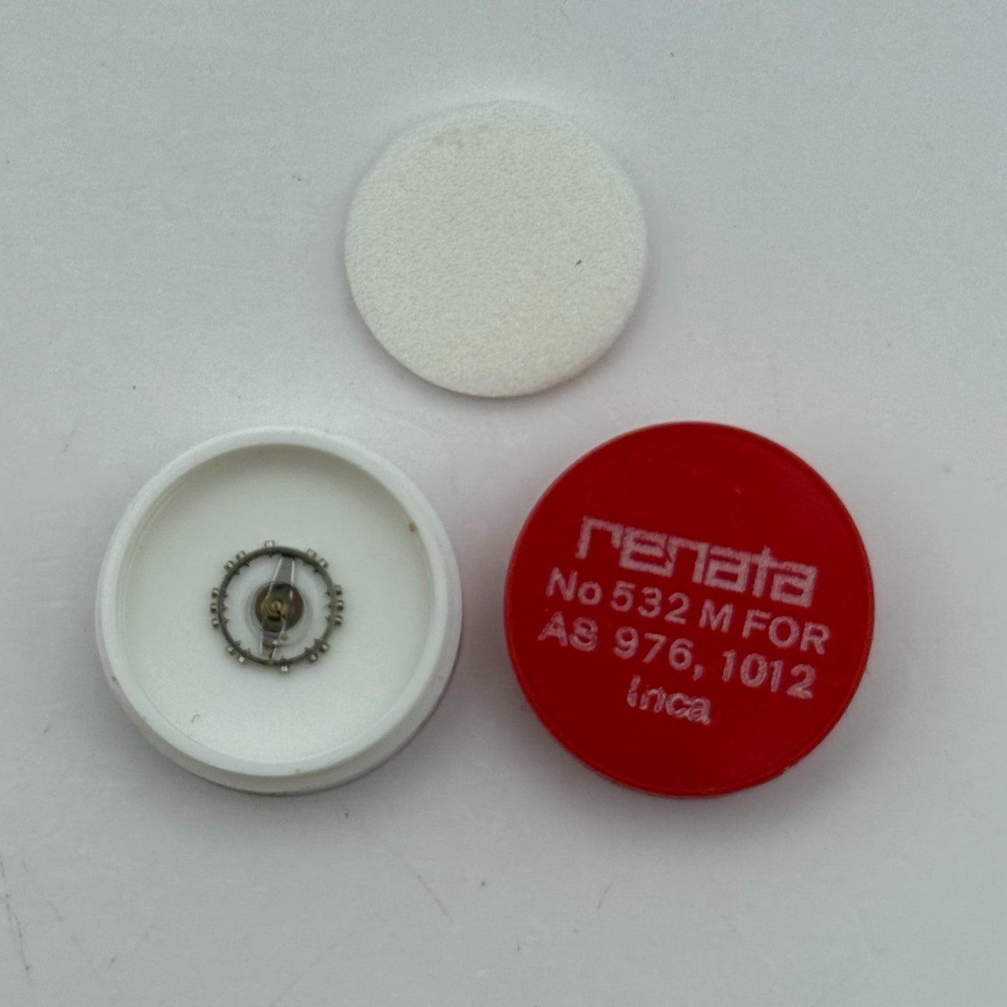 AS 976 1012 Balance Wheel Complete And Spring  532 M Watch Movement Parts 