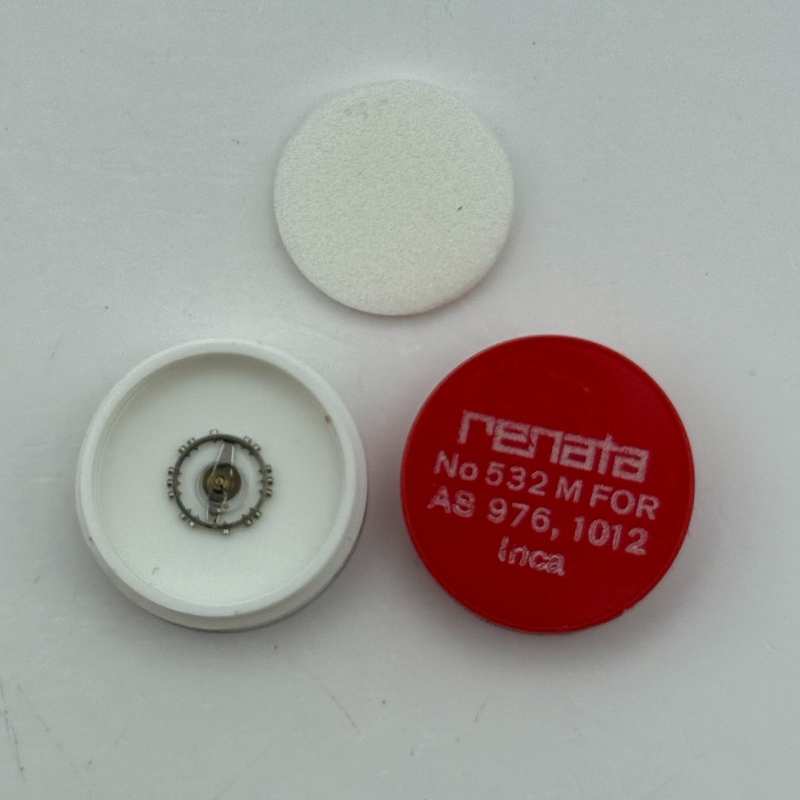 AS 976 1012 Balance Wheel Complete And Spring  532 M Watch Movement Parts 