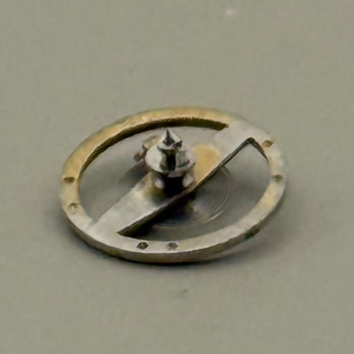 Brac 2051 Balance Wheel Complete And Spring  5½’’’ 69 M Watch Movement Parts NOS