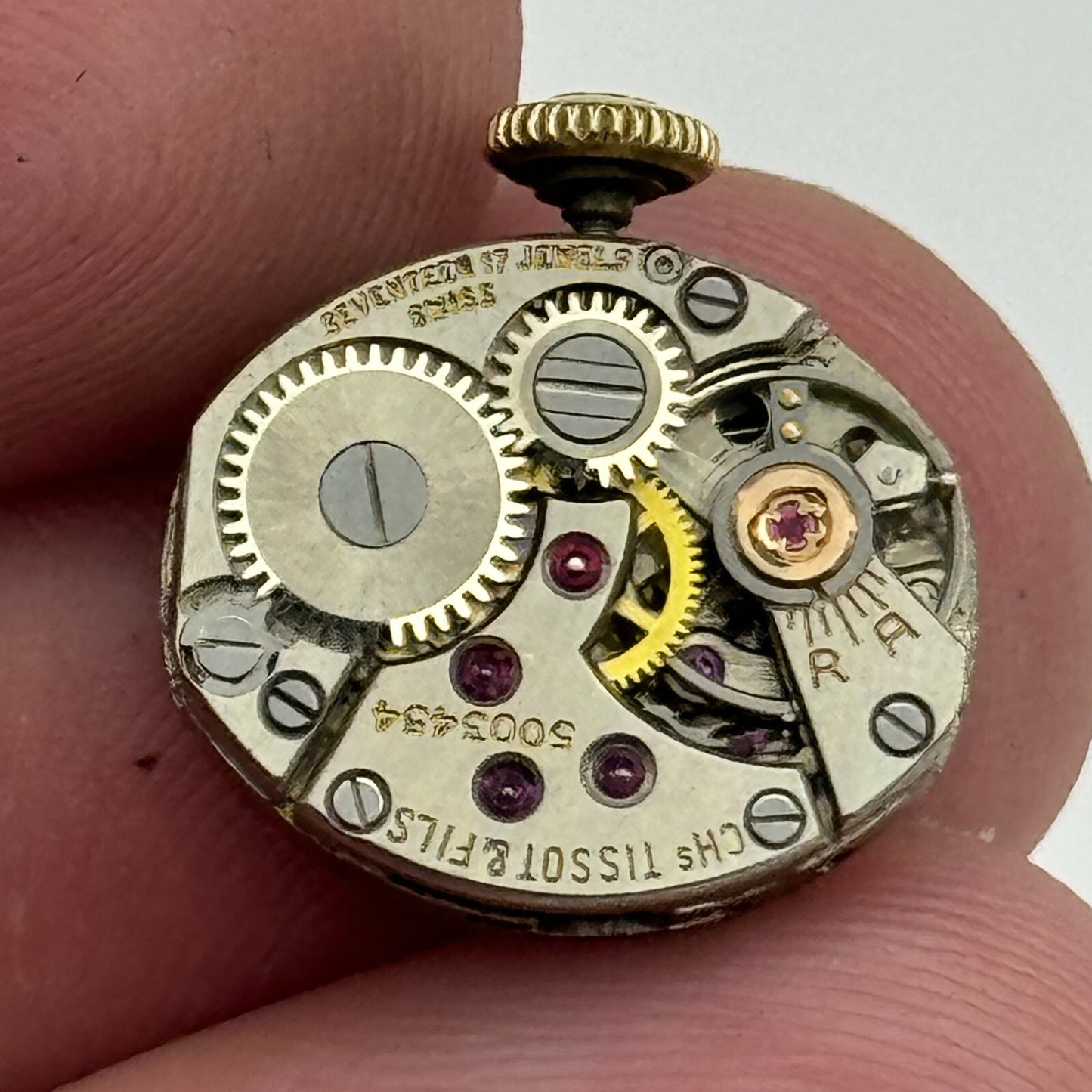 12.9mm Tissot 12.9-E9 Swiss 17 Jewels Manual Wind Ladies Watch Movement PARTS