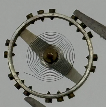 AS 1051 Balance Wheel Complete And Spring 534 M Watch Movement Parts NOS