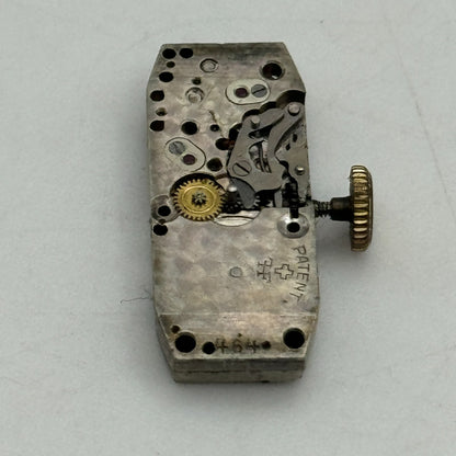 9mm Ladies Running Clarte Fab.Suisse Patent FHF Manual Wind Watch Movement PARTS