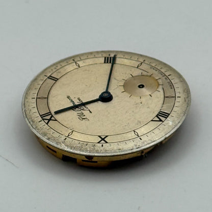 J W Benson Smiths De Luxe 15 Jewels Watch Movement Manual Wind Parts 26.9mm