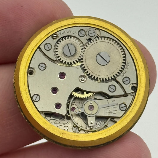 28.9mm Clarex Peseux 170 Balance Ok Watch Movement Swiss Vintage PARTS SPARES