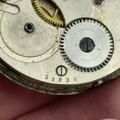 42.8mm Thomas Russell Liverpool Tempus Fugit Hunter Pocket Watch Movement PARTS