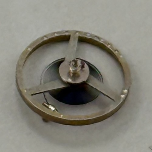 AS 1677 Balance Wheel Complete And Spring Inca 1414 M Watch Movement Parts NOS