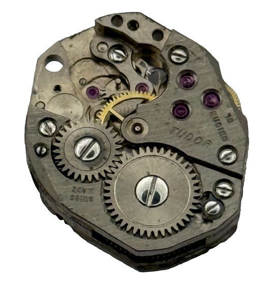 Tudor 374 Ladies Incomplete Watch Movement Vintage Swiss Parts Repair 15.3mm