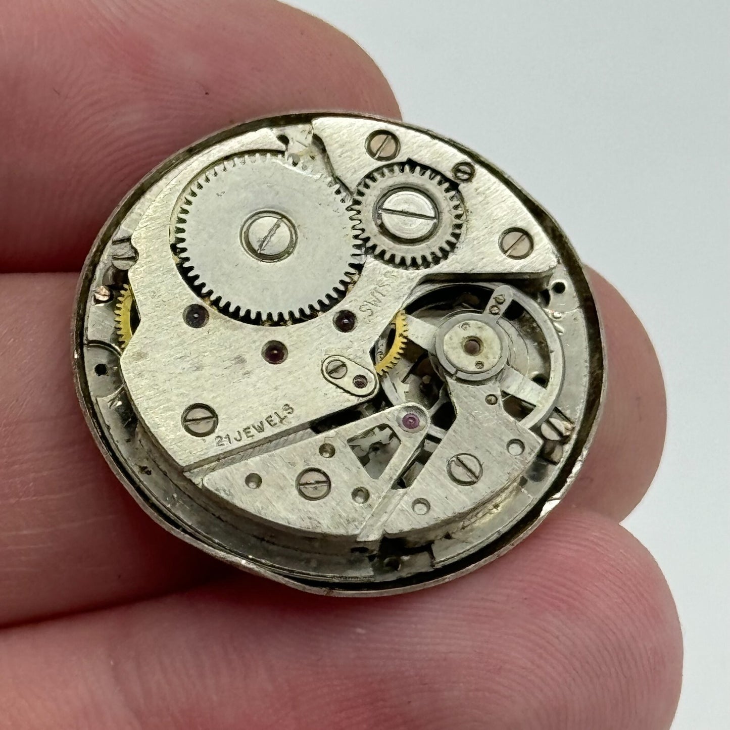 25.4mm Men's Omnia BFG 917C Manual Wind 21 Jewels Watch Movement PARTS SPARES