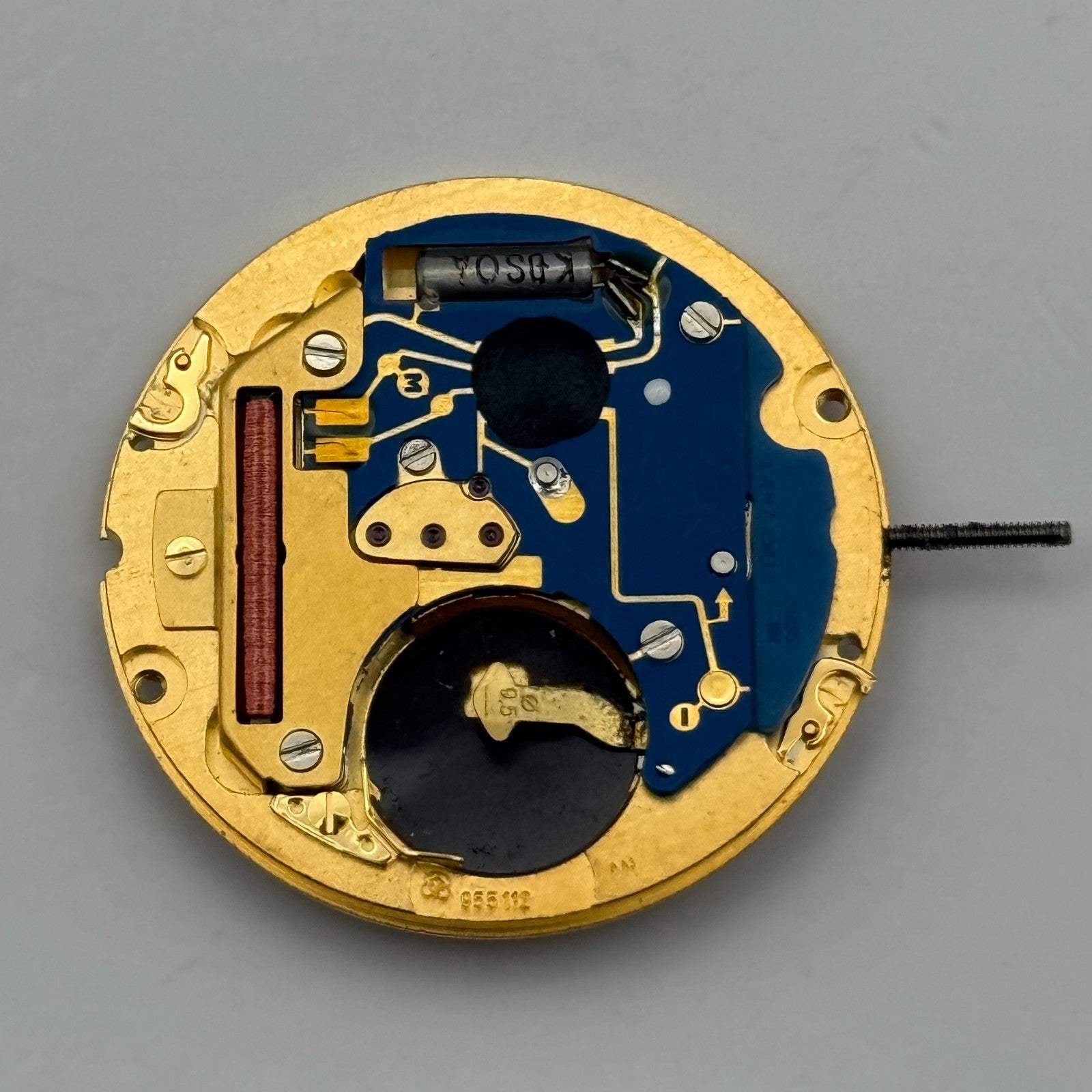 ETA 955.112 Quartz Watch Movement 7 Jewels Swiss Vintage Parts Repair 26.1mm