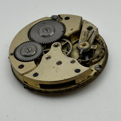40.6mm Antique Patent 16831 Possible Longines Pocket Watch Movement PARTS SPARES