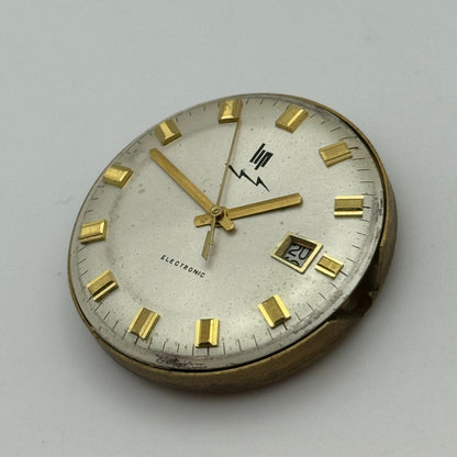 30.7mm Mens Lip Electronic French 13 Jewels Watch Movement PARTS REPAIR SPARES