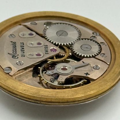 ETA 2390 Watch Movement Accurist Manual Wind Vintage Swiss Parts Repair 29.3mm