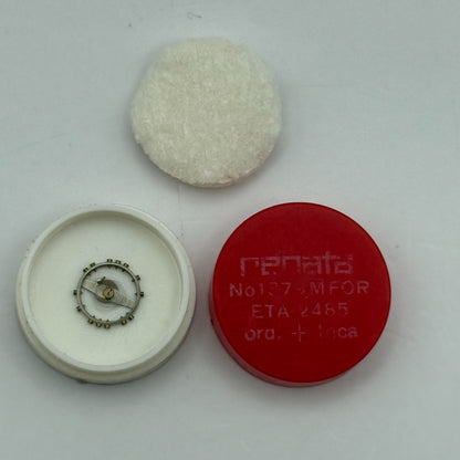 ETA 2485 Balance Wheel Complete And Spring Ord + Inca 1379 Watch Movement Parts