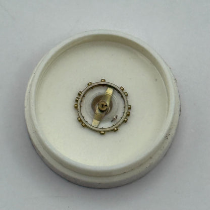 FEF 430 6600 Balance Wheel Complete And Spring 943 M Watch Movement Parts NOS