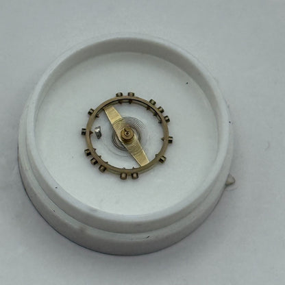 FEF 370, 371 Balance Wheel Complete And Spring 176 Watch Movement Parts NOS 