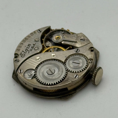 1926 Vintage 10/0s Elgin 447 Model 4 American Watch Movement PARTS REPAIR SPARES