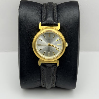 Working Ladies Pierre Nicol Gold Plated 24mm Quartz Watch New Battery Adjustable