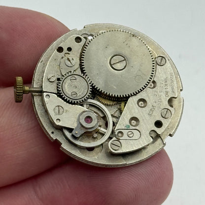 31.1mm Brac 196 Balance Intact Manual Wind 1 Jewel Watch Movement PARTS SPARES