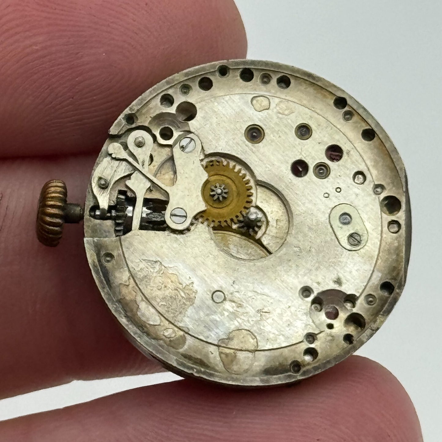23.6mm Running Craven High Grade 15 Loose Trench Watch Movement Manual Wind PART