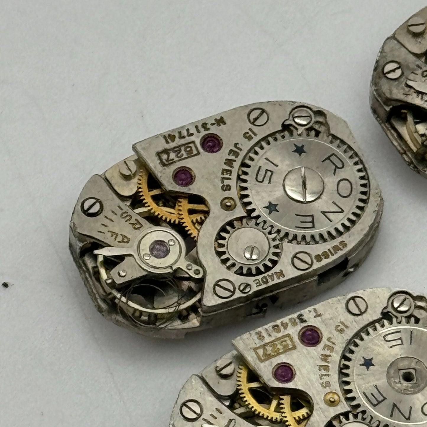 12.8mm 4 x FHF 75 Ladies Manual Wind 15 Jewels Swiss Watch Movement PARTS SPARES