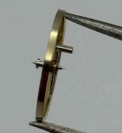 ST 1686 1786 Balance Wheel Complete And Spring  1115 M Watch Movement Parts