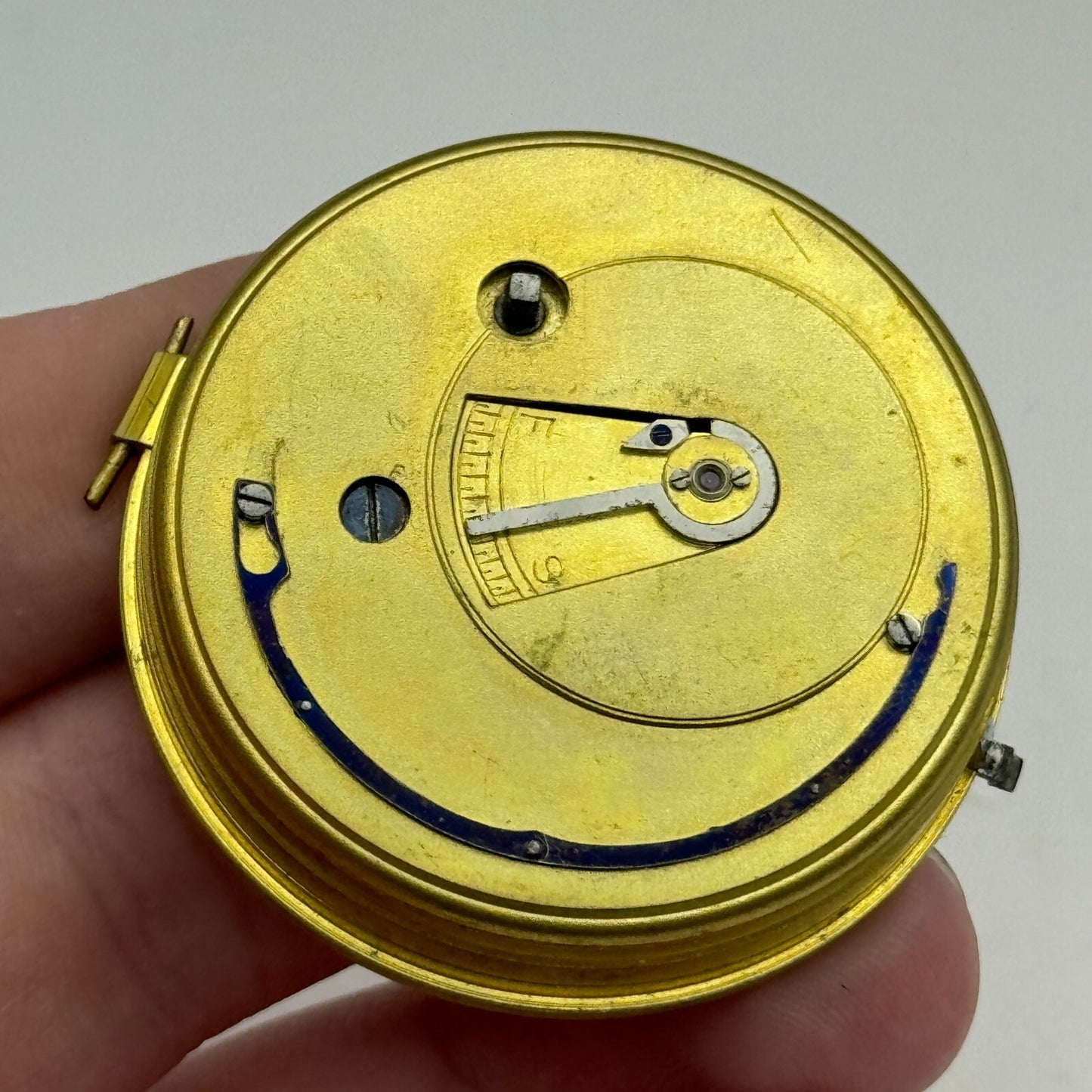 44.9mm Antique J G Graves Sheffield English Express Lever Pocket Watch Movement