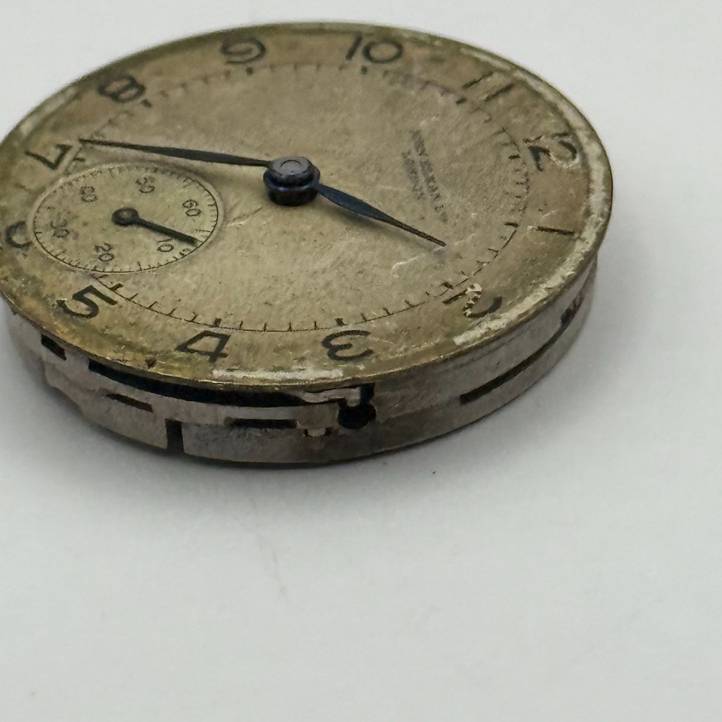 John Elkan Ltd London Watch Movement Manual Wind Vintage 15 Jewels Parts 24.4mm