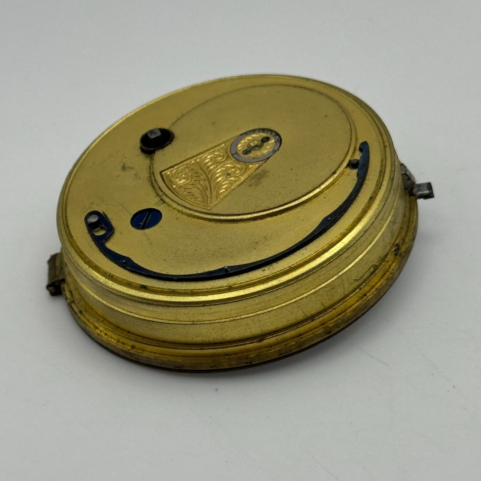 44.6mm Antique H Samuel Manchester The "Accurate" Pocket Watch Movement PARTS