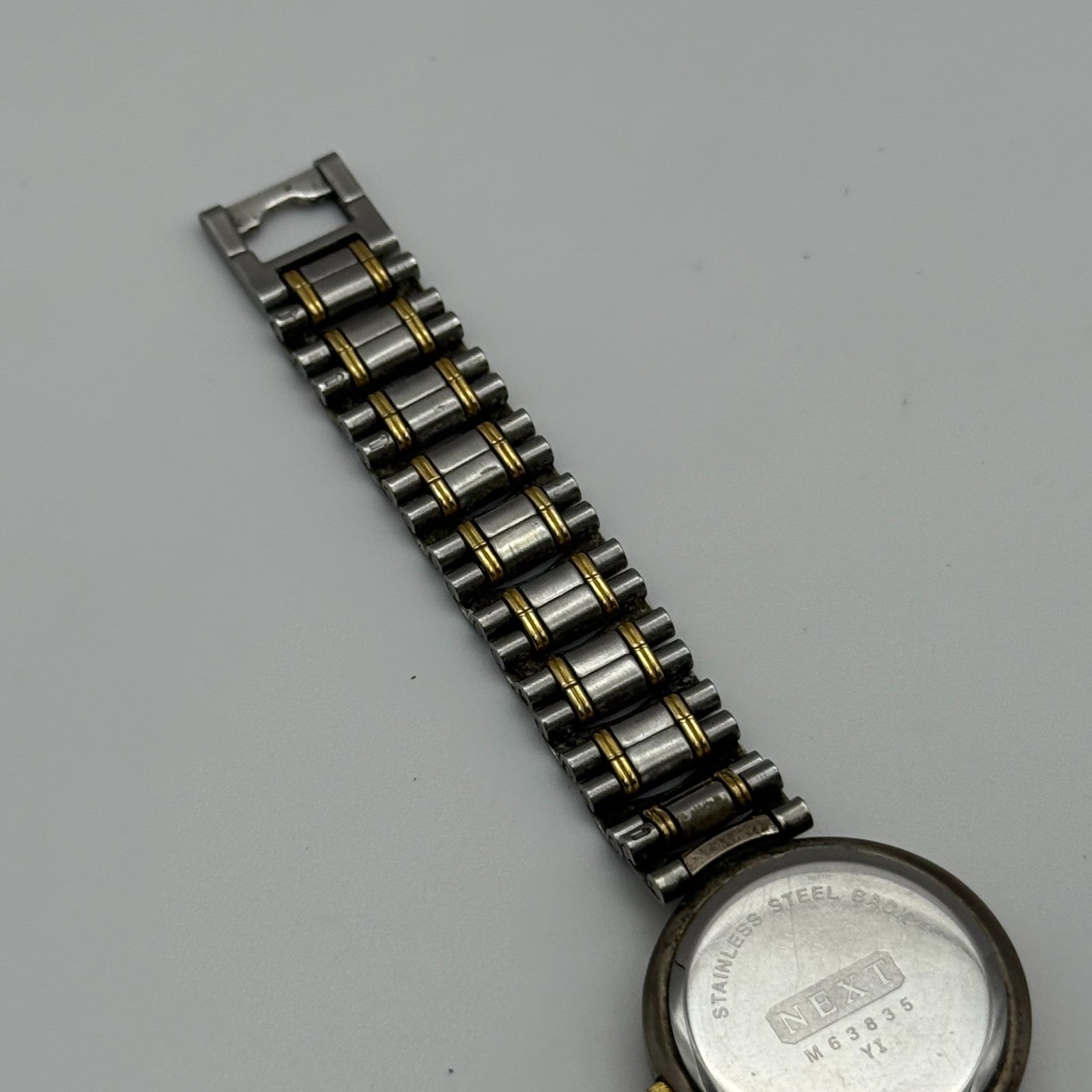 27mm Working Ladies Next Two Tone Roman Numerals Quartz Watch 5.75 Inches