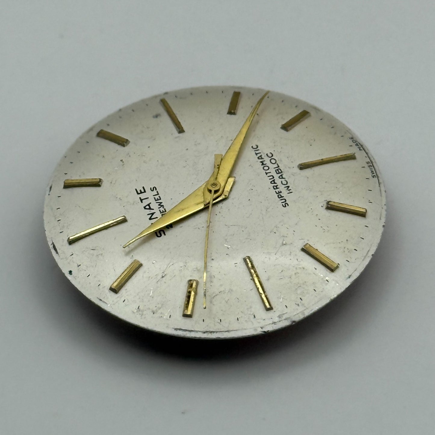 ETA 2451 Watch Movement Automatic Senate 25 Jewels Vintage Parts Repair 25.6mm