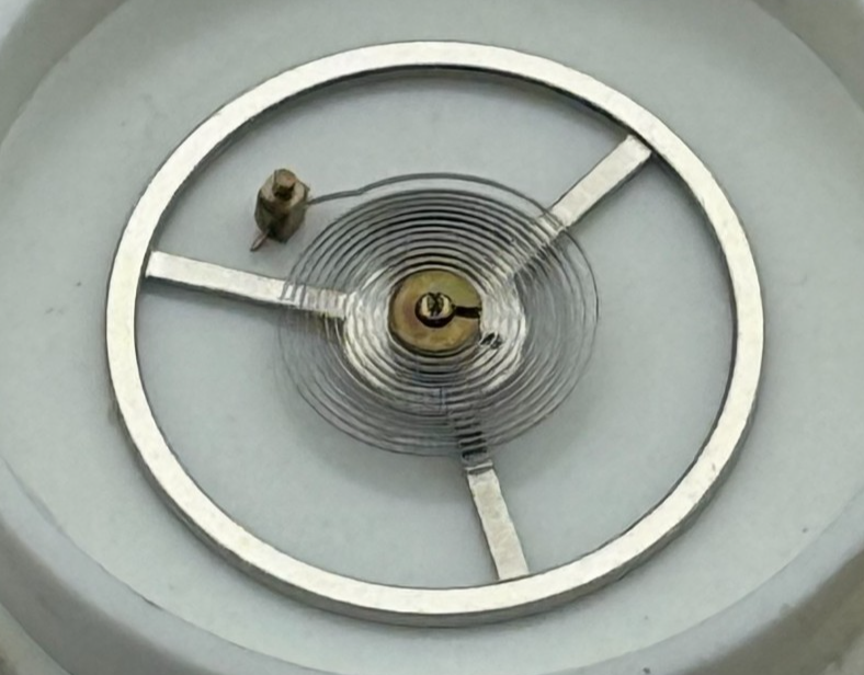 EB 8381 8391 Balance Wheel Complete And Spring 10 1/2'''  Watch Movement Parts