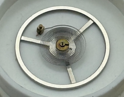 EB 8381 8391 Balance Wheel Complete And Spring 10 1/2'''  Watch Movement Parts