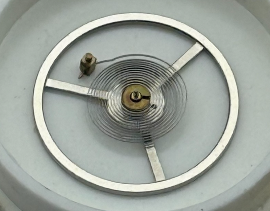 EB 8381 8391 Balance Wheel Complete And Spring 10 1/2'''  Watch Movement Parts