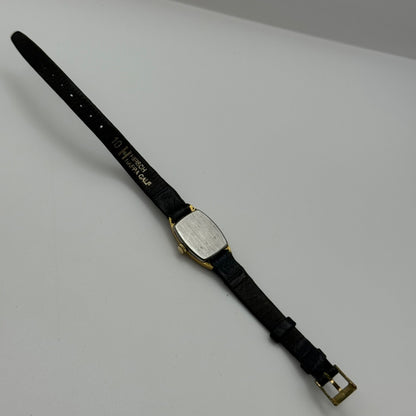 17mm Vintage Rotary Blue Bullseye Dial Swiss Manual Wind Watch PARTS / REPAIR