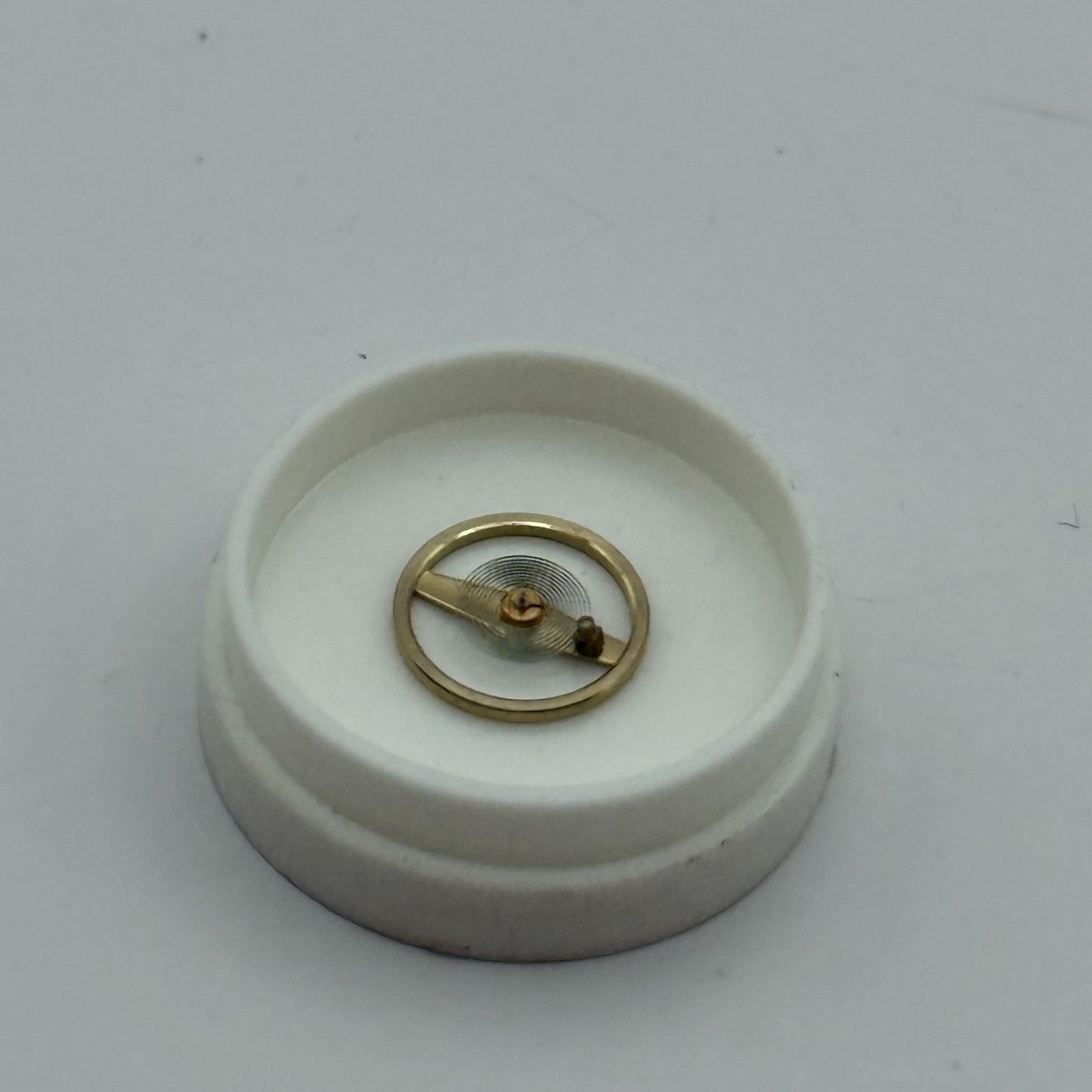 RW 75 Balance Wheel Complete And Spring 5 1/4’’’ 867 Watch Movement Parts NOS