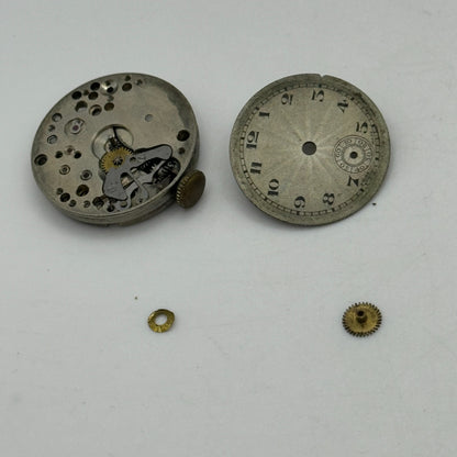 23.4mm Unidentified Cal 116 Manual Wind Watch Movement Swiss Vintage PARTS SPARE