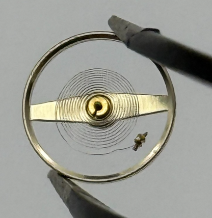 Oris 671 672 Balance Wheel Complete And Spring 8¾’’’ 1724 M Watch Movement Parts