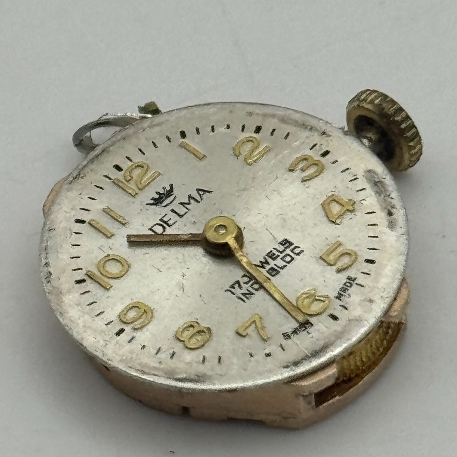 15.1mm Ladies Delma RAX Ronda 6061-21 Manual Wind Swiss Watch Movement PARTS