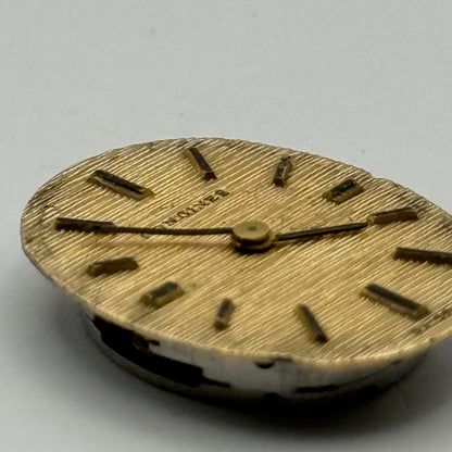 Longines 5602 Watch Movement Ladies 17 Jewels Manual Wind Vintage Parts 12.9mm