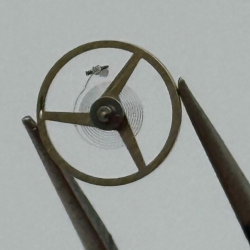 ETA 2487 Balance Wheel Complete And Spring Ord+Inca 1269 M Watch Movement Parts