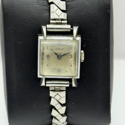 17mm Running Enicar Swiss Stainless Steel Ladies Vintage Manual Wind Watch PARTS