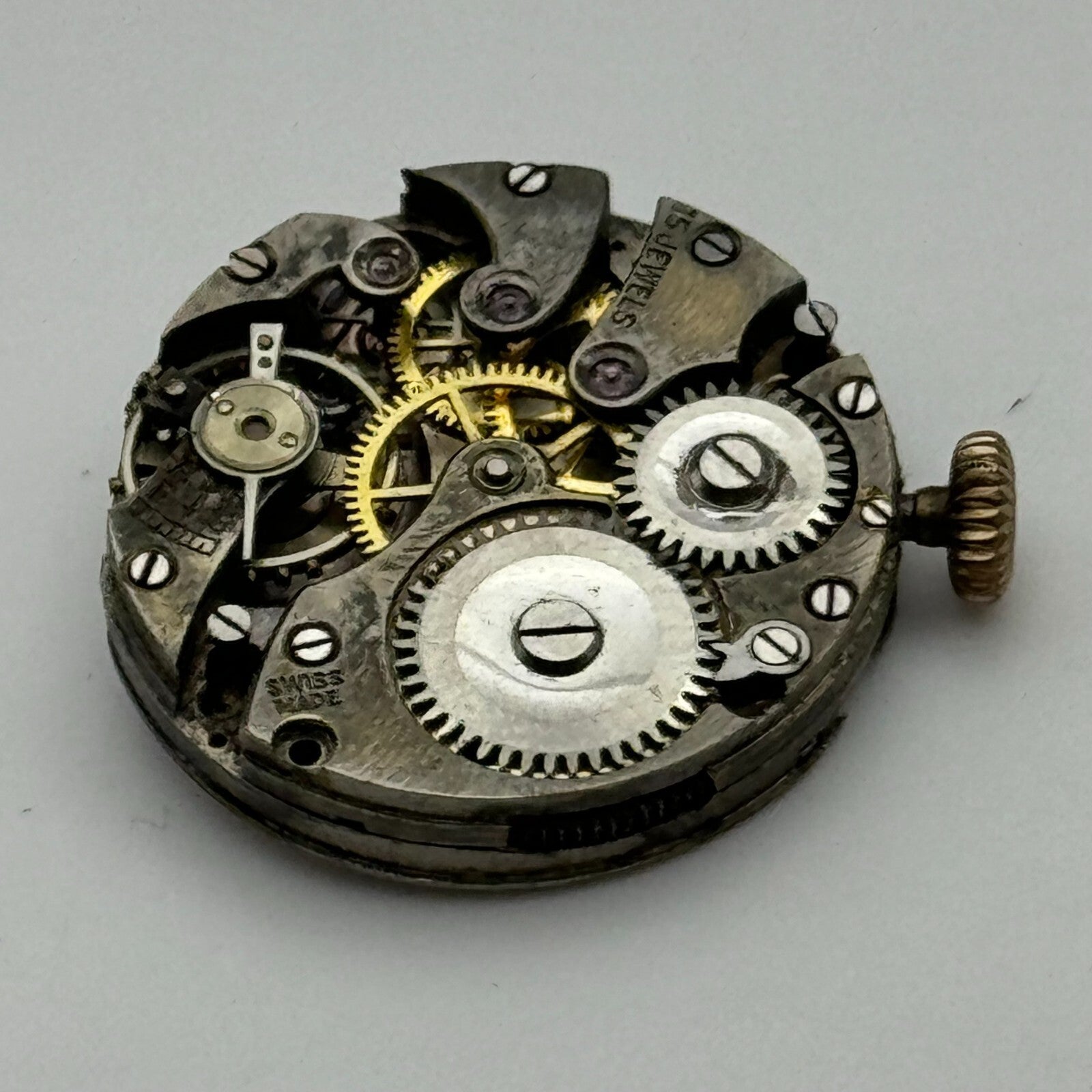 23.5mm AS A Schild Balance Intact Trench Watch Movement Manual Wind Swiss PARTS
