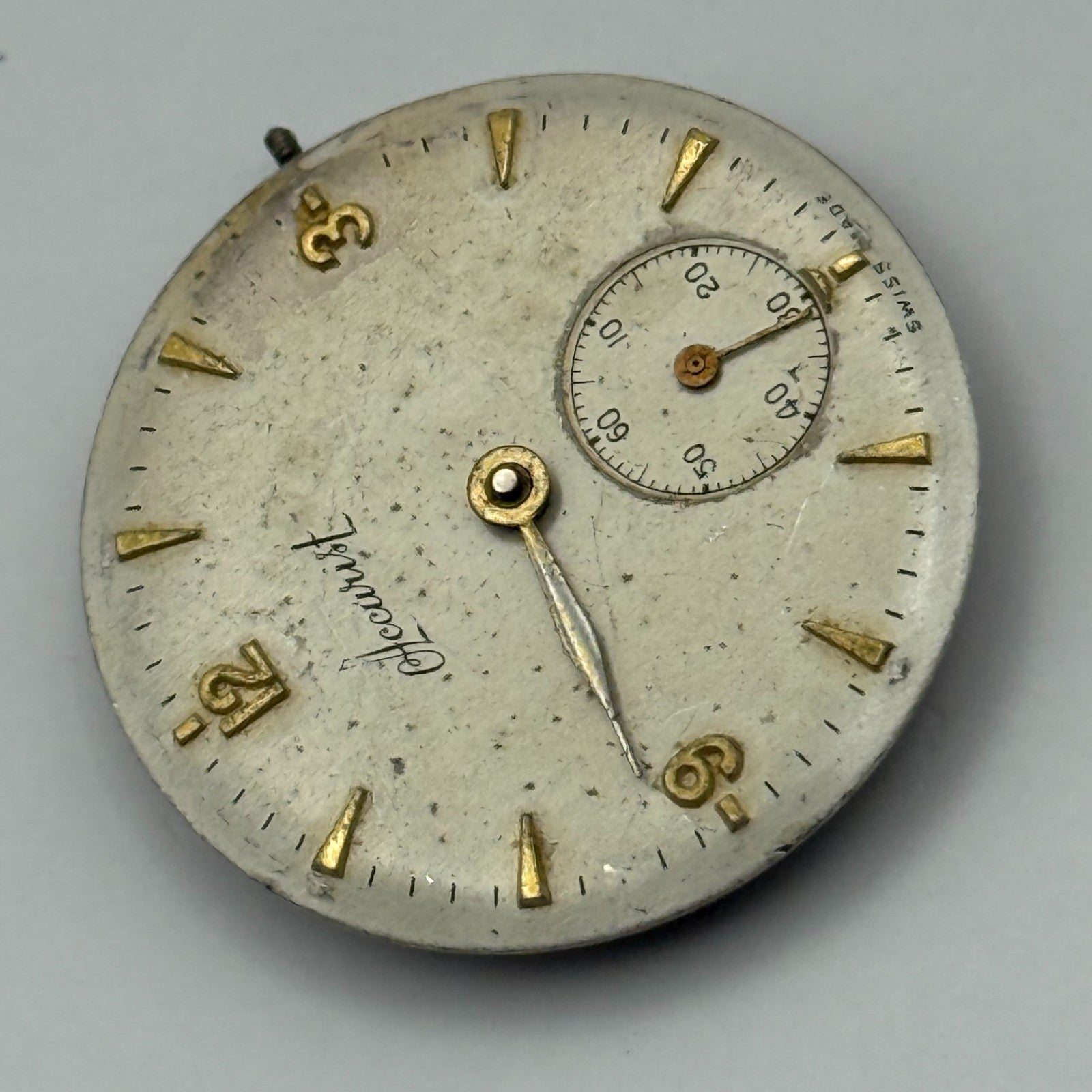 ETA 900 Watch Movement Accurist Manual Wind Vintage Swiss Parts Repair 23.6mm