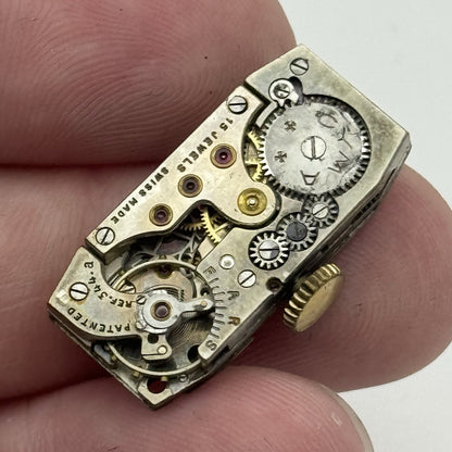 12.2mm Ladies Cyma Ref 344.a Manual Wind 15 Jewels Swiss Watch Movement PARTS